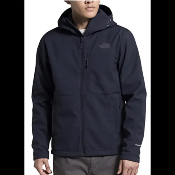 The North Face Soft Shell Apex Flex Futurelight Hooded Black JacketNWT $250.00